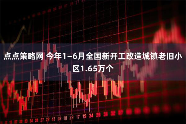 点点策略网 今年1—6月全国新开工改造城镇老旧小区1.65万个