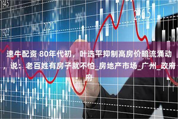 速牛配资 80年代初，叶选平抑制高房价暗流涌动，说：老百姓有房子就不怕_房地产市场_广州_政府