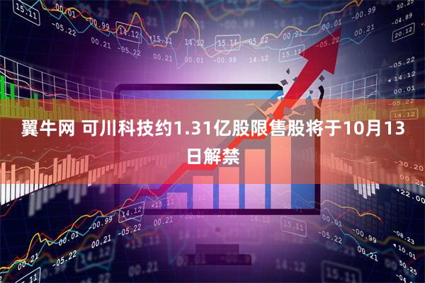 翼牛网 可川科技约1.31亿股限售股将于10月13日解禁