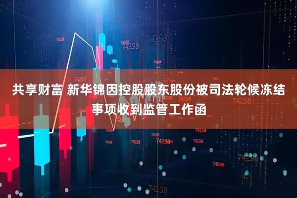 共享财富 新华锦因控股股东股份被司法轮候冻结事项收到监管工作函